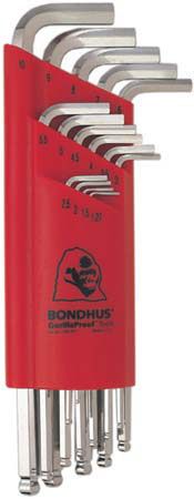 Bondhus BLX15MB 17095 Kľúč L 1.27-10 mm INBUS s guličkou 15- dielna sada