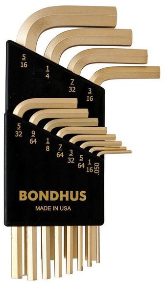 Bondhus HLX12SG 38236 Kľúč L .050-5/16" INBUS 12- dielna sada