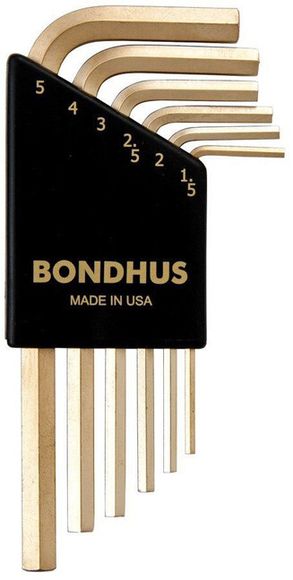 Bondhus HLX6MSG 38246 Kľúč L 1.5-5 mm INBUS 6- dielna sada