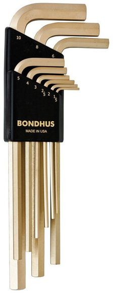 Bondhus HLX9MG 39199 Kľúč L 1.5-10 mm INBUS 9- dielna sada