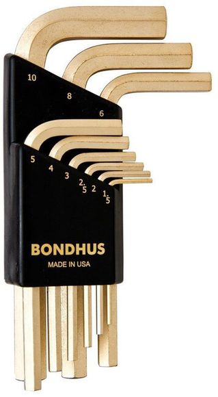 Bondhus HLX9MSG 38299 Kľúč L 1.5-10 mm INBUS 9- dielna sada