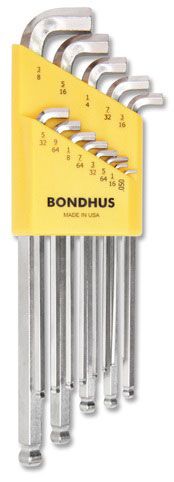 Bondhus SBLX13B 16737 Kľúč L .050-3/8" INBUS s guličkou "STUBBY" 13- dielna sada