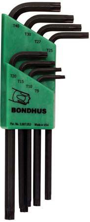 Bondhus TLX8 31834 Kľúč L T09-T40 TORX 8- dielna sada