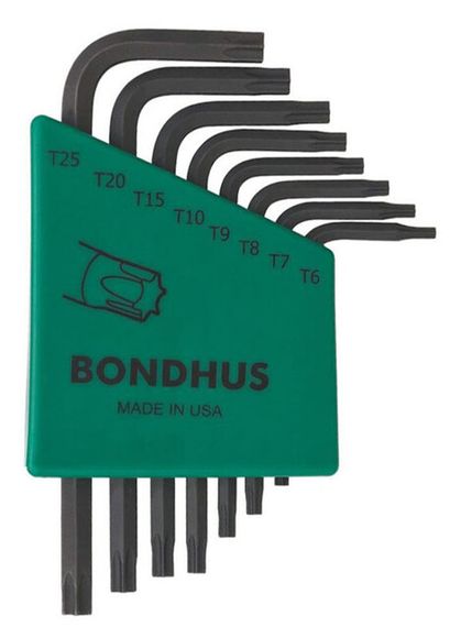 Bondhus TLXS8S 31732 Kľúč L T06-T25 TORX 8- dielna sada