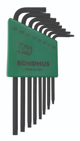 Bondhus TR-TL8S 32432 Kľúč L T06-T25 TORX 8- dielna sada