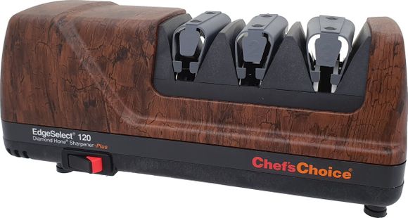 Chef'sChoice M120 0120-0M3 Brúska na nože matné drevo, 3-stupňové brúsenie - elektrická