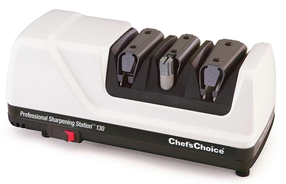 Chef'sChoice M130 0130-0M0 Brúska na nože biela, 3-stupňové brúsenie - elektrická