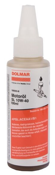 DOLMAR 197010-7 Olej motorový pre 4-taktné vyžínače 100 ml