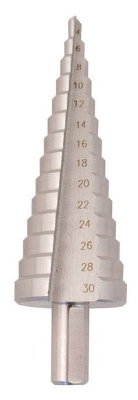 EDMA 162655 Stromčekový HSS vrták pr. od 4 do 30 mm v odstupňovaní po 2 mm