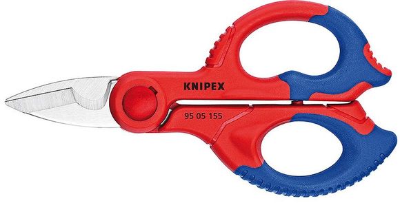 KNIPEX 95 05 155 SB Elektrikárske nožnice na rezanie káblov 155 mm