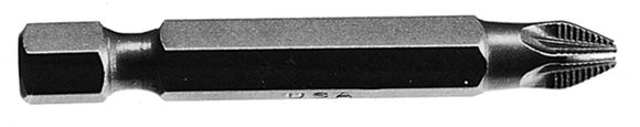MAGNA Classic XH 221723 Násadec krížový POZIDRIV PZ-1 stopka 1/4" E6,3 L 49 mm rýhovaný