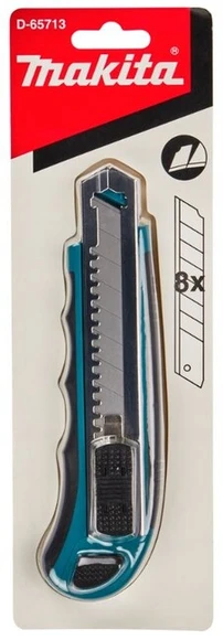 MAKITA D-65713 Odlamovací orezávací nôž s 8mimi čepelami šírkou 18mm