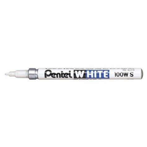 Pentel X100W-S 7A 208 3W Popisovač permanentný , 2 mm, biely