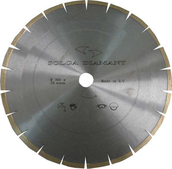 SOLGA LAC 30002350 Kotúč diamantový - rezací D 350mm na sklo mokrý rez pre stolové rezačky f. šedá