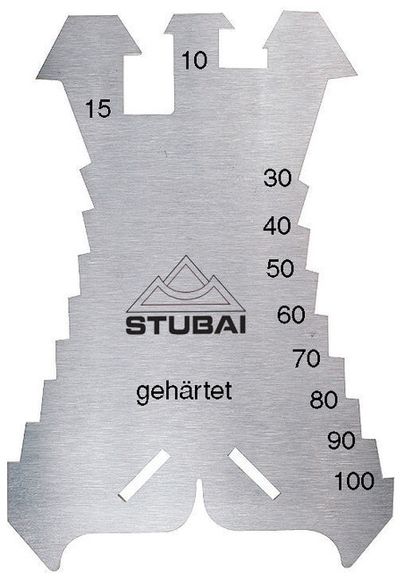 STUBAI 2786 01 Rysovacia šablóna 1.3mm hrúbka 60g