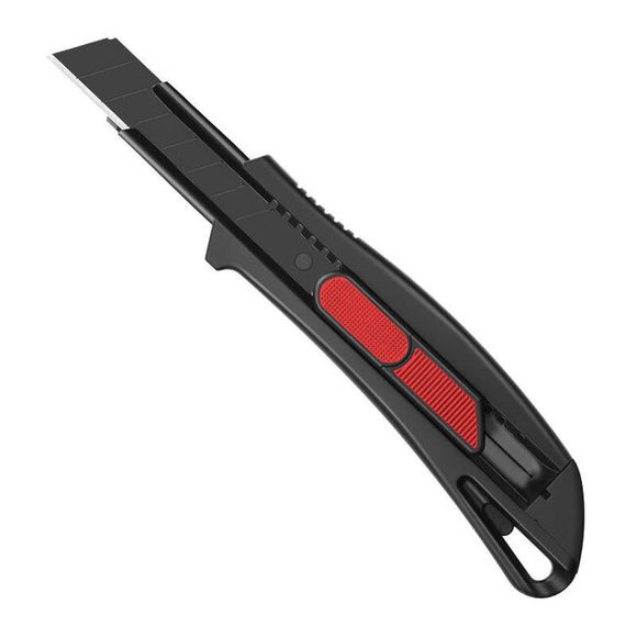 Triumf professional tools s.r.o. PK980 41772 Nôž odlamovací 0,5x18mm, čierne tvrdené telo a protišmykový plast, čierna čepeľ